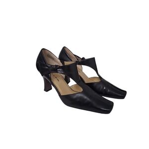 Y2k Vintage Bellini Regina Womens size 8½ Black Career Event Whimsi Classy Heels